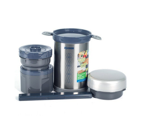 Набор для ланча Zojirushi SL-NC09ST стальной